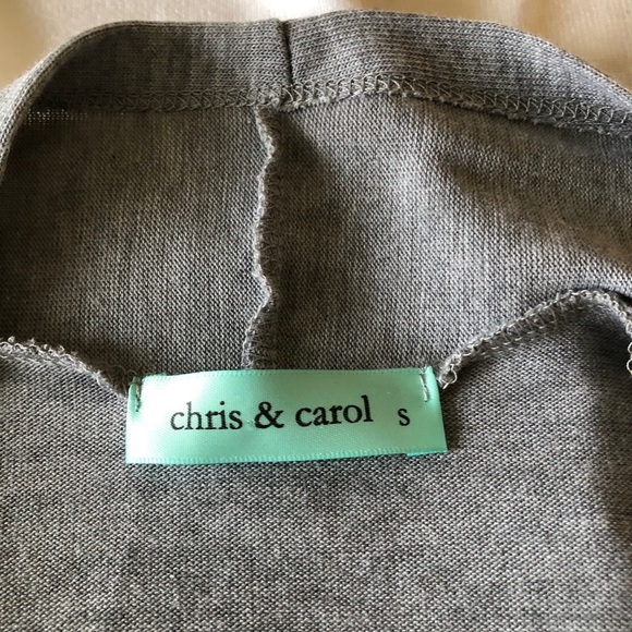 Chris & Carol Grey Cardigan - Size Small - Picture 4 of 5